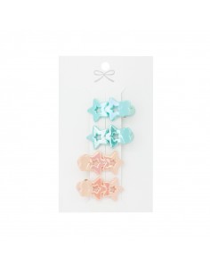 Mini Hebillas Set x4 Stars