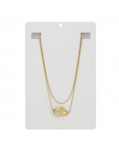 Collar Golden Stone