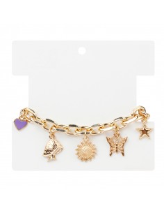 Pulsera Wood Charms