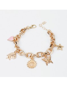 Pulsera Wood Charms