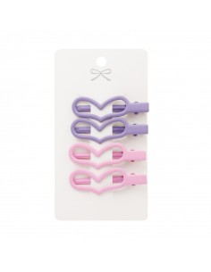 Hebillas Set x4 Heart