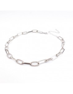 Collar Corto Classy Silver Collar Corto Classy Silver