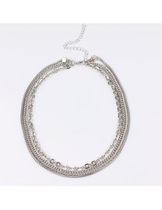 Collar Corto Silver Essential Collar Corto Silver Essential