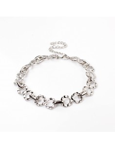 Choker Silver Chunky Choker Silver Chunky