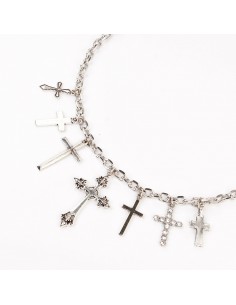 Collar Corto Cross Charms Collar Corto Cross Charms