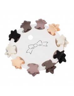 Mini Broches Set x 10u Stars