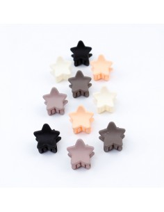 Mini Broches Set x 10u Stars