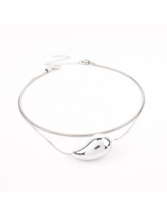 Collar Corto Silver Drop Collar Corto Silver Drop