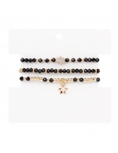Set De Pulseras Elásticas Hamsa Set De Pulseras Elásticas Hamsa