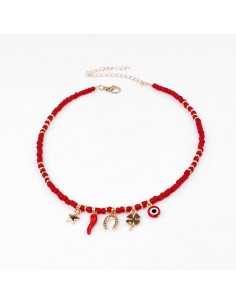 Collar Corto Protection Colors Charms Collar Corto Protection Colors Charms