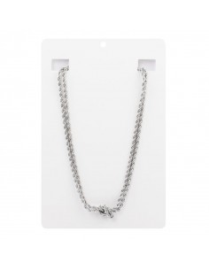 Collar Corto Silver Knot Collar Corto Silver Knot