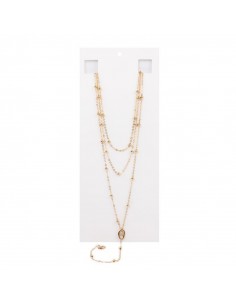 Collar Corbatero Rosarium Beads Collar Corbatero Rosarium Beads