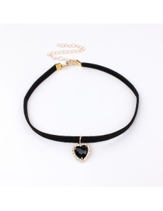 Choker Black Heart Choker Black Heart