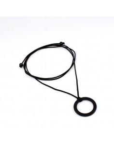 Collar Corbatero Black Suede Collar Corbatero Black Suede