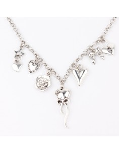 Collar Cute Love Charms Collar Cute Love Charms