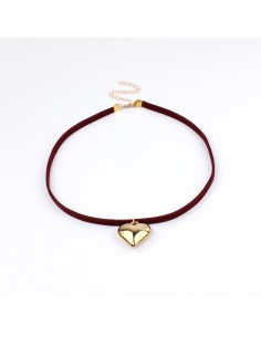 Collar Corto Romantic Suede Collar Corto Romantic Suede