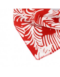 Pañuelo Leaves Red