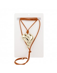 Collar Corbatero Heart Gold