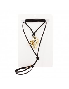 Collar Corbatero Pop Love Gold