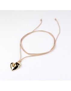 Collar Corbatero Pop Love Gold