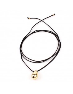Collar Corbatero Front Drop Gold