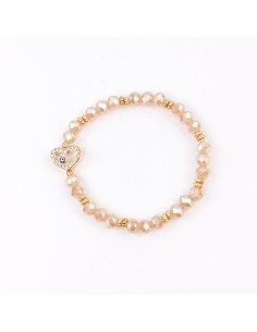 Pulsera Elástica Shiny Heart