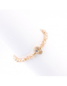 Pulsera Elástica Shiny Heart