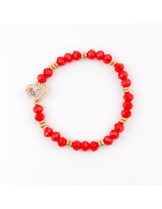 Pulsera Elástica Shiny Heart