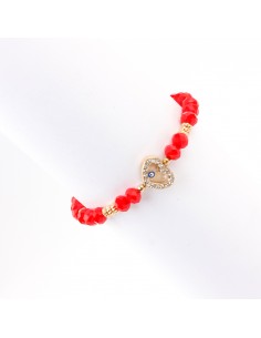 Pulsera Elástica Shiny Heart