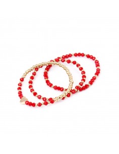 Set de Pulseras Elásticas Heart Set de Pulseras Elásticas Heart