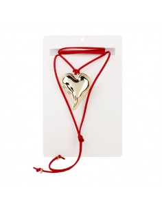 Collar Corbatero Heart Gold
