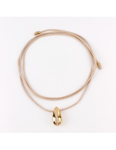 Collar Corbatero Drop Gold