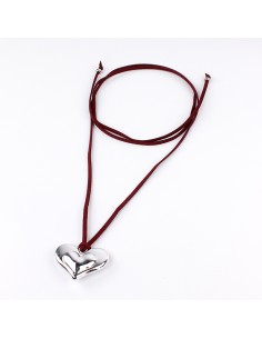 Collar Corbatero Double Heart