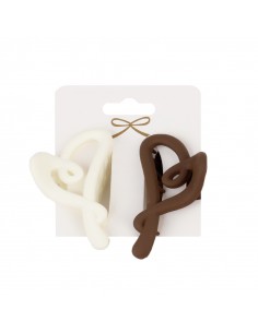Broche Set x 2 Mini Heart