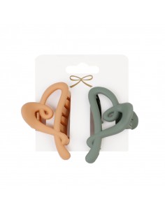 Broche Set x 2 Mini Heart
