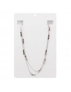 Collar Corto Silver Cubes Collar Corto Silver Cubes