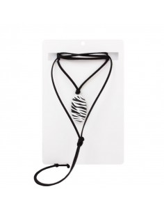 Collar Corbatero Zebra