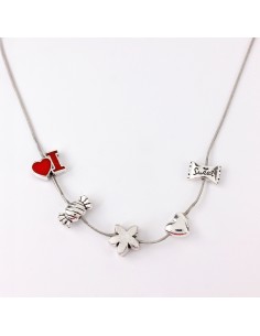 Collar Corto Silver Charms Collar Corto Silver Charms