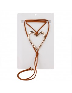 Collar Corbatero Love Soul Gold