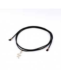 Collar Corbatero Snake Gold