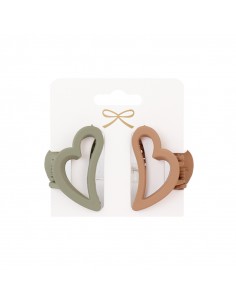 Broche Set x 2 Mini Cuore