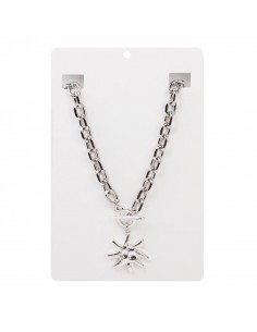 Collar Corto Silver Sun