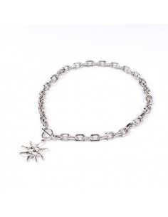 Collar Corto Silver Sun