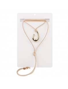 Collar Corbatero Gold Chunky