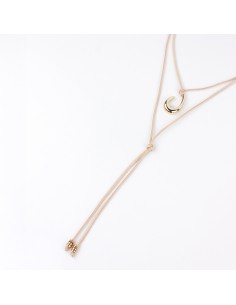 Collar Corbatero Gold Chunky