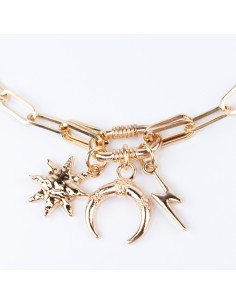Collar Sun Charms
