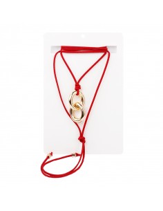 Collar Corbatero Chains Gold