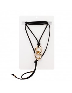 Collar Corbatero Chains Gold