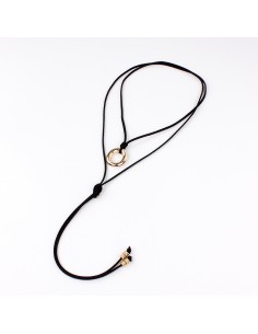 Collar Corbatero Chains Gold