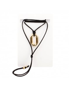 Collar Golden Suede